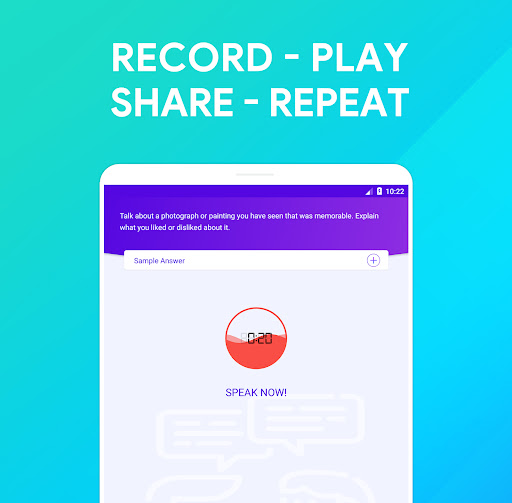 Screenshot of Speaking: TOEFL® Speaking