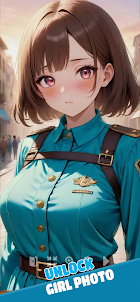 Anime Girl Jigsaw:Officer