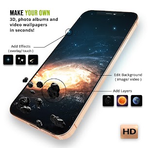 Wave Live Wallpapers Maker 3D MOD APK (Unlocked) Download 5