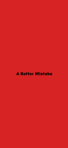 Android application A Better Mistake screenshort