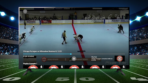 Screenshot of The Box Lacrosse Channel