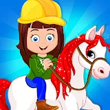 My Pony Horse Stable Town Life icon