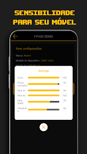 FFh4x - Sensibilidade Pro