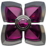 Next Launcher theme Pink Diamo icon