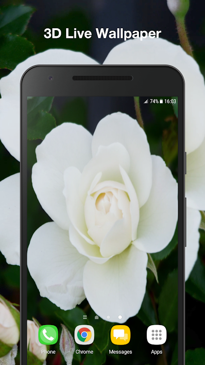 White Rose Live Wallpaper - 1.9 - (Android)