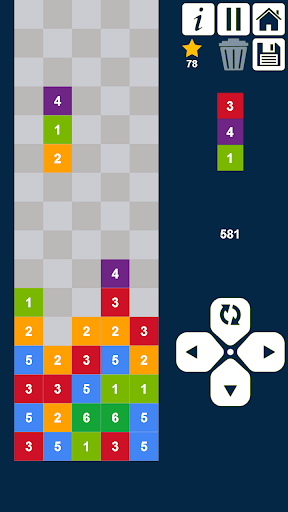 Code Triche colonnes plus - supprimer et fusionner des nombres APK MOD (Astuce) screenshots 1