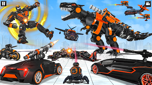 Dino Robot Car Transform Games – Applications sur Google Play