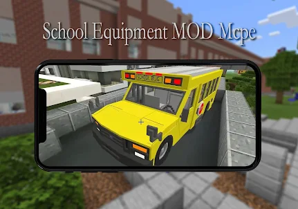 School Equipment MOD Mcpe