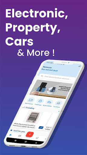 Android application MySecond Bazar screenshort