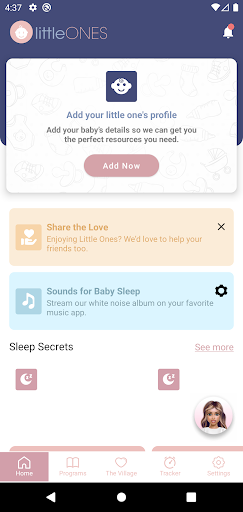 Android application Little Ones Dev screenshort