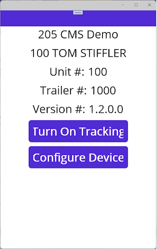 CMS Cargo Tracking Screen 2