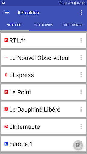 Actualités Screen 2