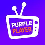IPTV Purple Player for Mobile and Tablet  Icon