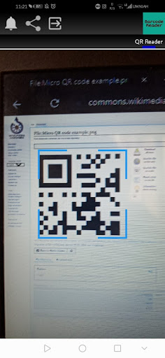 Android application QR Code screenshort