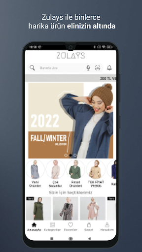 Android application Zülays screenshort