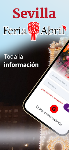 Android application Feria de Abril Sevilla screenshort