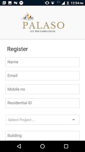 Android application Palava-Events screenshort