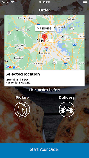 Android application Bella Napoli Pizzeria, TN screenshort