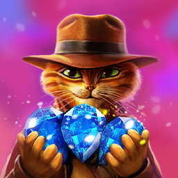 Gambar ikon Indy Cat: Match 3 Adventure