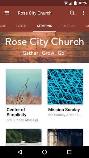Rose City Church Screen 3