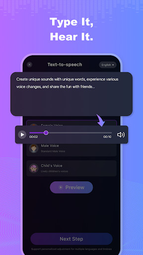 Screenshot of Voice Changer AI Sound Effects