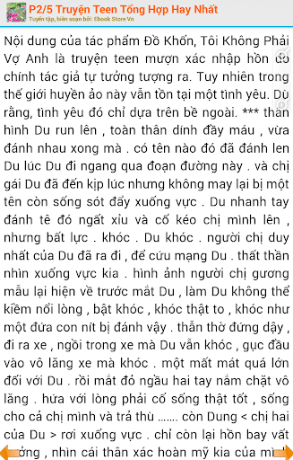 Truyện Teen Tổng Hợp Hay Nhất