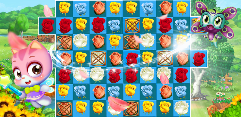 Blossom Crush - Puzzle Game
