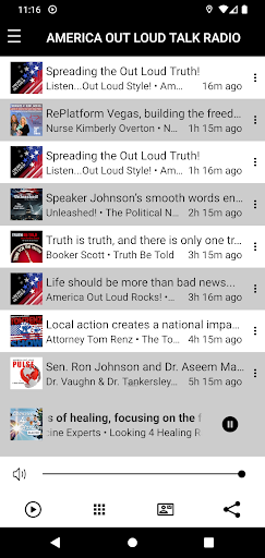 America Out Loud Talk Radio Screen 3