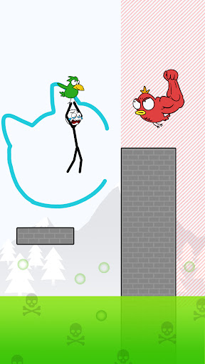 Android application Fly Puzzle: Draw A Line screenshort