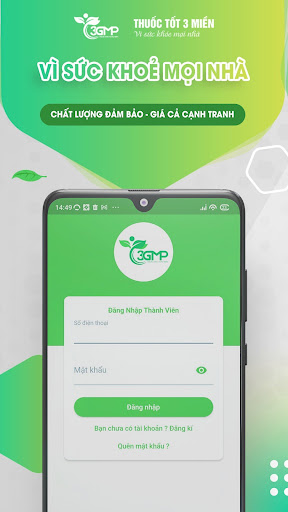Android application 3GMP Thuốc tốt 3 miền screenshort
