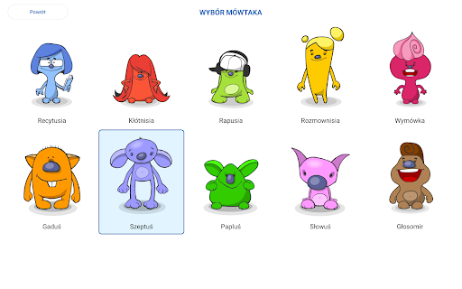 Android application LOGOPEDIA PRO p. PODSTAWOWY screenshort