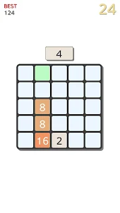 2048 Falling numbers game - Dr