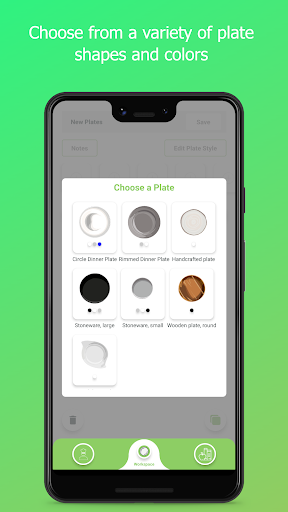 Android application Plate Me screenshort
