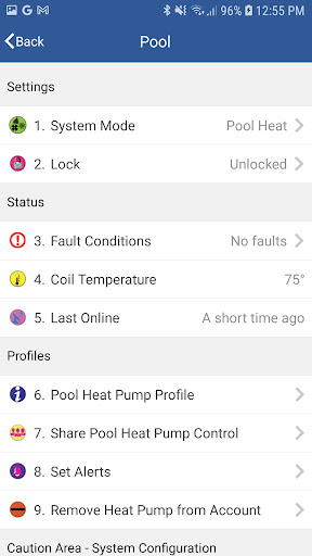 Compass Wifi Heat Pump Navigat Screen 2