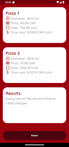 Calculizza Screen 3