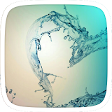 Water Heart Samsung Theme icon