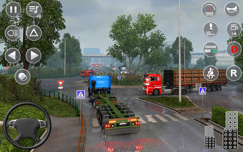 Captura de Pantalla 13 euro camión conduciendo juegos android