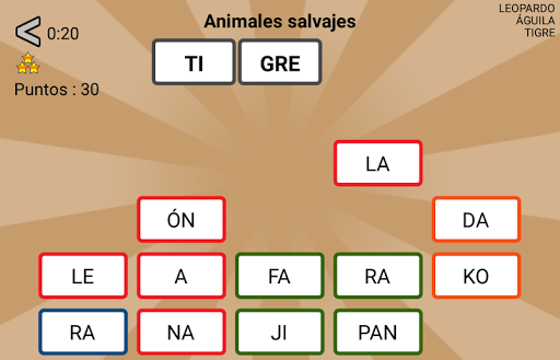 Vista previa de la aplicación