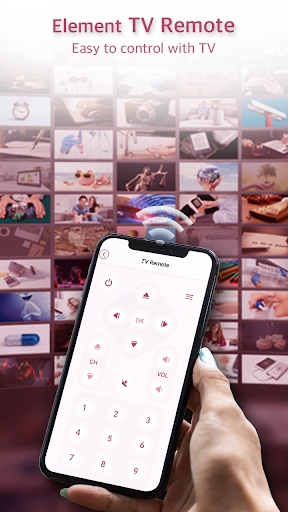 Remote for Element TV Screen 2
