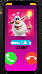 Booba Talking fake call & chat