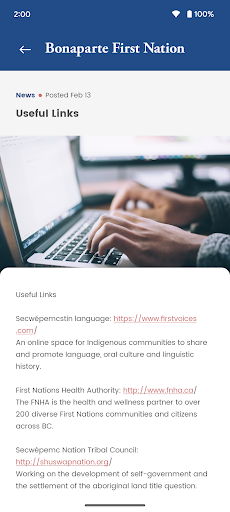 St’uxwtéws First Nation Screenshot 3 - AppWisp.com