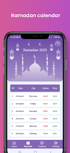 Prayer Times with Ramadan 2023