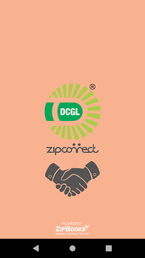 Android application ZipConnect-DCGL screenshort