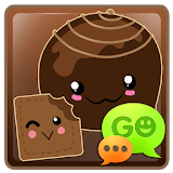 GO SMS Sweet Chocolate Theme icon