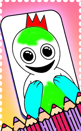Game screenshot Garten of Banban Coloring hack