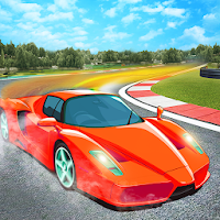 Sports car racing Real game