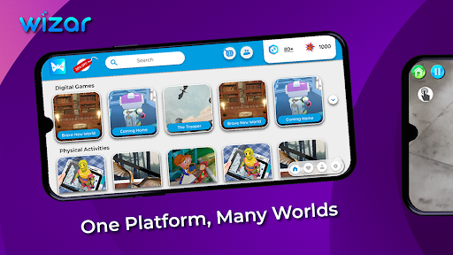 Android application WizAR screenshort