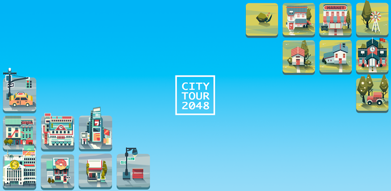 Age of City Tour : 2048 merge