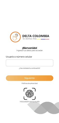 Android application Delta Colombia screenshort