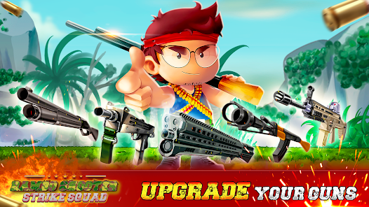 Captura de Pantalla 3 Rambo Shooter - Strike Squad android